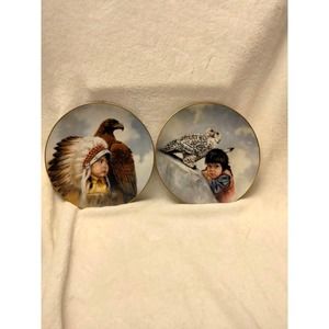 2   Vintage1989 Perillo's plates  signed/ number